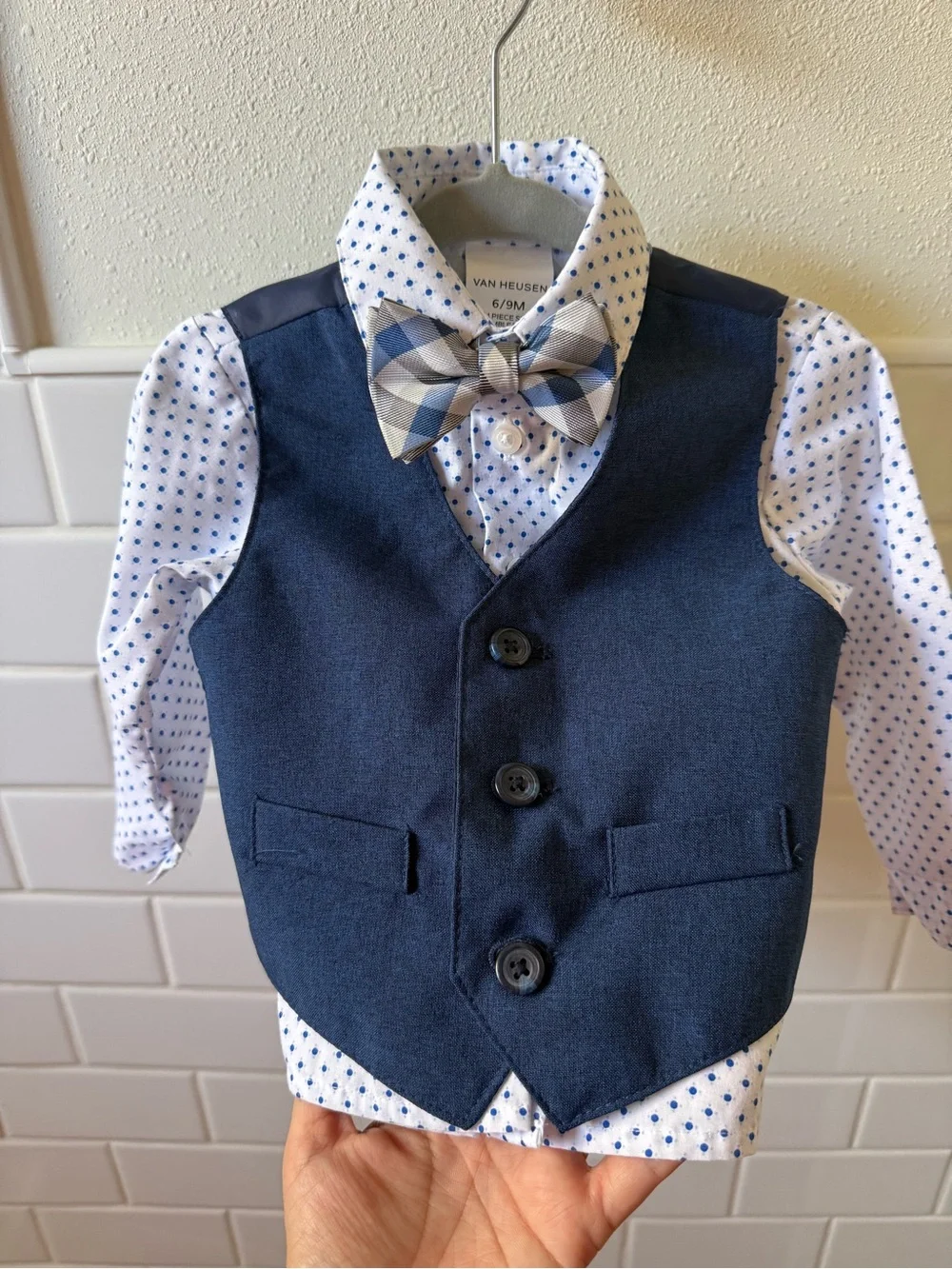 Van Heusen Infant Baby Boy Navy Suit